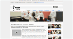 Desktop Screenshot of pinner-aikido.com