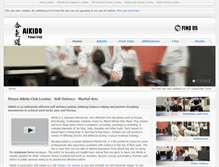 Tablet Screenshot of pinner-aikido.com
